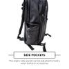 Mount Adams Yoga Mat Mid-Size Backpack for Workout Gear and Fitness Accessories, Stain Resistant, Adjustable Travel Pack view 4
