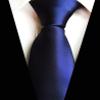 Adulove Men's Necktie Classic Silk Tie Woven Jacquard Neck Ties Wedding Business view 3