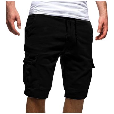 Hiking Shorts Men, Mens Athletic Shorts Sports Men Size 36 Men's Summer Casual Outdoors Patchwork Pockets Overalls Sport Tooling Shorts Pants XL Gym for Pack 19 Seniors XXL Jogger (M, Black)