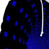 Ymosrh Halloween Hoodies for Adults, Soft Pink Sweater Men Skeleton Sweater Men's Casual 3D Printed Long Sleeve O Neck Sweater Pullover Loose Hoodie Top Mens Hoodies Pullover Scary (3XL, Blue-B) view 3