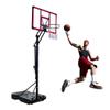 2.45-3.05m Portable Basketball Stand, Indoor and Outdoor Movable Basketball Hoop System, Adult Youth Lift Dunk Rack (Color : A1) view 1
