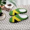 TAIZIYEAH House Slippers for Men Jamaican Flag Cotton Slippers Warm Flat Closed Toe Ultra Lightweight Indoor Shoes 7-840-41 view 4