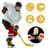 Meooeck 10 Rolls Multipurpose Hockey Tape Adhesive Shin Pad Sock Stick Tape for Ice Skate Sports Hockey Gifts Gear Equipment(22 Yard,Clear) view 2