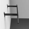 Heavy Duty Wall Mounted Pull Up Bar, Upper Body Workout Strength Training Fitness Horizontal Bar, Home Gym Indoor Exercise Equipment view 3