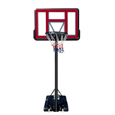 Portable Lift Basketball Stand 1.35-3.05m, Indoor and Outdoor Mobile Dunk System, The Base Can Be Filled with 100kg Sand Water (Color : A2)