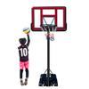 Indoor and Outdoor Lifting Basketball Hoop, PVC Backboard and Steel Pipe Dunk Rack System, Suitable for Adults, Children and Adolescents (Color : A2) view 1