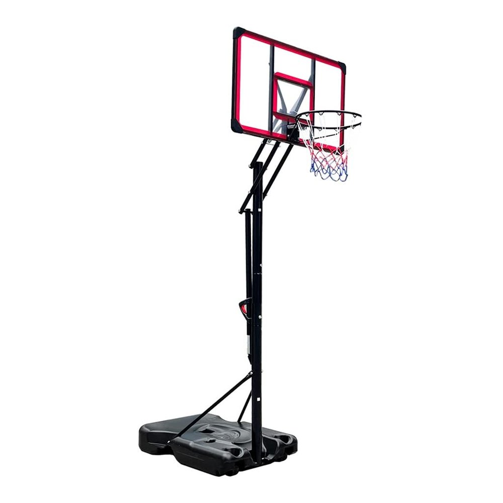 Portable Lift Basketball Hoop, Indoor and Outdoor Removable Dunk Rack System, 2.45-3.05m Adult Basketball Stand (Color : A1)