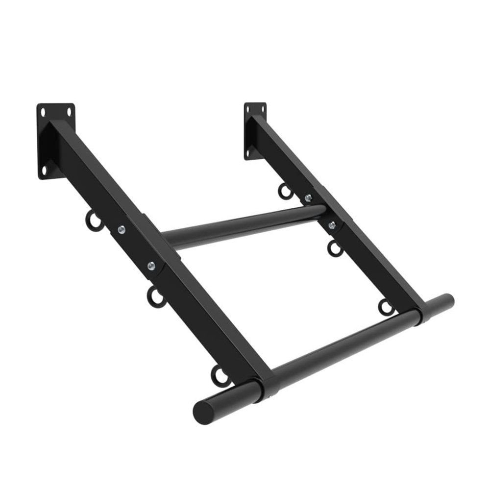 Wall-Mounted Pull Up Bar, Pull-Down Inclined Design Fitness Horizontal Bar, Sandbag Swing Resistance Band Suspension Equipment, 300kg