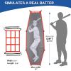 AOLIGEIJS Baseball Batter Dummy, Adjustable Strike Zone, Pitching Aid for Improved Accuracy (Red, Training Aid, 1 Set, 1 Piece, 0.3 kg) view 3