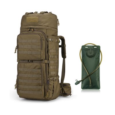 Mardingtop 75L Internal Frame Backpack + 2.5L Leak Proof Water Bladder