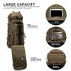 Mardingtop 75L Internal Frame Backpack + 2.5L Leak Proof Water Bladder view 4