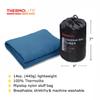 BROWINT Thermolite Sleeping Bag Liner with Zippers for Cold Weather, Lightweight Mummy with Hood & Rectangular Sleep Sack for Adult, Adds Warmth, Thermal Travel Liner, All Season view 3