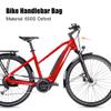 X AUTOHAUX 600D Oxford Waterproof Universal Front Bike Bag Bicycle Waist Bag Large Capacity Cycling Camouflage Beige view 2