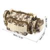 X AUTOHAUX 600D Oxford Waterproof Universal Front Bike Bag Bicycle Waist Bag Large Capacity Cycling Camouflage Beige view 3