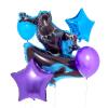 Amscan Anagram 4474301 - Marvel Black Panther Foil SuperShape Balloon view 2