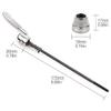 Tobefore Bike Trainer Quick Release Skewer Part Cycling Back Rear Wheel Tire Bicycle Repair Tools for trainer Road MTB Bicycle Indoor Training view 2
