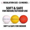 SMUSH BALLS Soft Foam Baseballs 12-Pack  Regulation Size Training Ball for Indoor & Outdoor Batting, Throwing & Catching Practice  Safe for Windows, Youth & Adult Players view 3