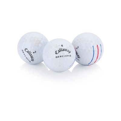 Used Golf Balls for Callaway ERC Triple Track Mix - Near Mint Condition (4A) (48)