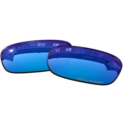 OOWLIT Replacement Lenses Compatible with Oakley Double Edge OO9380 Sunglass Ice Elite Polarized