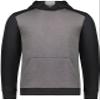 Augusta Sportswear Youth Three-Season Fleece Pullover Hoodie Carbon Heather/Black XL view 2