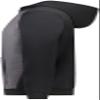 Augusta Sportswear Youth Three-Season Fleece Pullover Hoodie Carbon Heather/Black XL view 3