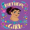 Fifth Sun Disney Encanto Luisa Bday Girls Short Sleeve Tee Shirt, Purple Berry, Small view 2