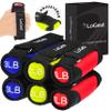 LoGest Soft Hand Weights with Adjustable Straps - Comes in 1LB Weights 2LB or 3LB 4LB - Comfortable Secure Weighted Neoprene Dumbbells with Straps for Walking Running Cardio Workout Physical Therapy view 1