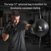 Hayabusa Double Ended Bag Classic Sphere - Black, 12 Inches view 3