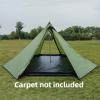 Longeek 4 Person Camping Tent 4 Seasons Backpacking Ultralight Easy Up Hot Tipi view 4