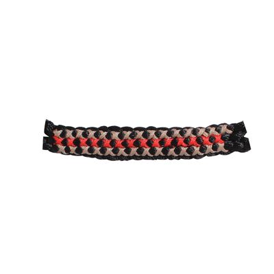Professional's Choice Cowboy Braided Halter (Woven Color, Black/Tan)