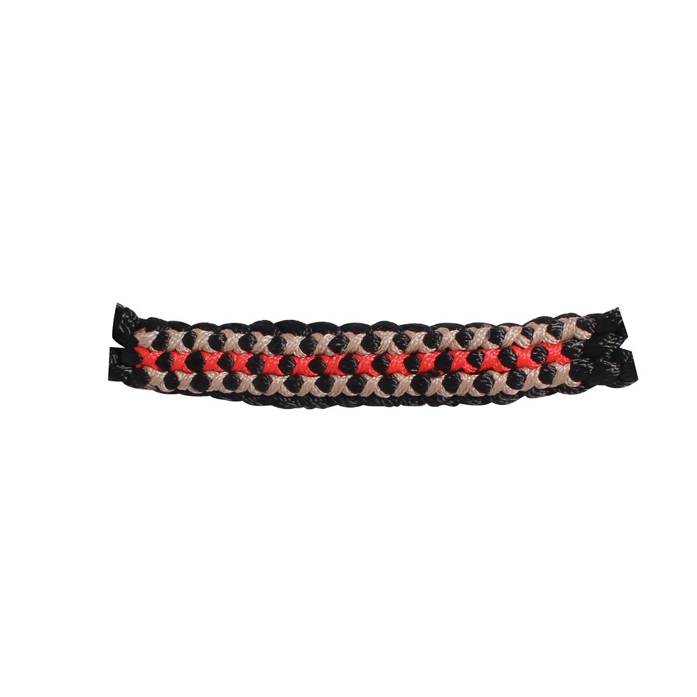Professional's Choice Cowboy Braided Halter (Woven Color, Black/Tan)