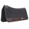 Professional's Choice 100% Steam-Pressed Saddle Pad | Wither Relief and Helps to Protect Against Pressure Points | 31" x 32" | 3/4" Felt | Black view 1