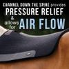 Professional's Choice 100% Steam-Pressed Saddle Pad | Wither Relief and Helps to Protect Against Pressure Points | 31" x 32" | 3/4" Felt | Black view 4