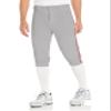 Alleson Athletic Men's Crush Knicker Braided Pant, Grey/Red, Large view 2