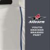 Alleson Athletic Boys' Crush Knicker Braided Baseball Pant, White/Royal, L view 3