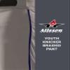 Alleson Athletic Boys' Crush Knicker Braided Baseball Pant, Grey/Navy, S view 3