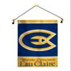 Wisconsin EAU Garden Flag With Banner Pole, 12.5 x 18 inch Flag with 15 inch Banner Pole and Cord, Licensed by Wincraft view 1