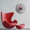 The Fan-Brand NCAA Ohio State Buckeyes: Helmet - Bottle Cap Wall Clock - Sports Team Bar Sign Dcor - Home, Dorm, Garage, Office, Fan Cave view 3