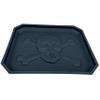USATAC EDC Skull & Crossbones KYDEX Dump Tray/Valet Tray/Organizer & Catch-All for Everyday Carry: Keys-Pocket Change-Jewelry-Watch-Phone, BLACK view 1