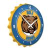 The Fan-Brand NCAA UCLA Bruins: Mascot - Bottle Cap Wall Clock - Sports Team Bar Sign Dcor - Home, Dorm, Garage, Office, Fan Cave view 2