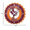 The Fan-Brand NCAA Virginia Tech Hokies: Mascot - Bottle Cap Wall Clock - Sports Team Bar Sign Dcor - Home, Dorm, Garage, Office, Fan Cave view 4