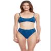 Gottex Women's Standard Splendid Bikini Top, Denim, 40 view 1