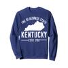 Cool Kentucky Football Basketball Bluegrass Blue Sweatshirt view 1