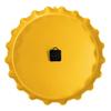 The Fan-Brand NCAA West Virginia Mountaineers - Bottle Cap Wall Clock - Sports Team Bar Sign Dcor - Home, Dorm, Garage, Office, Fan Cave view 4