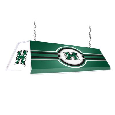 The Fan-Brand NCAA - Hawaii Warriors, Edge Glow Pool Table Light - Sports Team Bar Sign Dcor - Home, Dorm, Garage, Office, Fan Cave, Garage