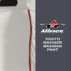 Alleson Athletic Boys' Crush Knicker Braided Baseball Pant, White/Red, L view 3