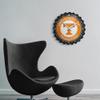 The Fan-Brand NCAA Tennessee Volunteers - Bottle Cap Wall Clock - Sports Team Bar Sign Dcor - Home, Dorm, Garage, Office, Fan Cave view 3