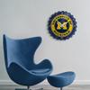 The Fan-Brand NCAA Michigan Wolverines - Bottle Cap Wall Clock - Sports Team Bar Sign Dcor - Home, Dorm, Garage, Office, Fan Cave view 3