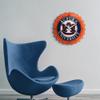 The Fan-Brand NCAA Auburn Tigers - Bottle Cap Wall Clock - Sports Team Bar Sign Dcor - Home, Dorm, Garage, Office, Fan Cave view 3