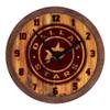 The Fan-Brand NHL Dallas Stars: Branded Faux Barrel Top Wall Clock - Sports Team Bar Sign Dcor - Home Man Cave, Party Decoration - Made On Demand view 1